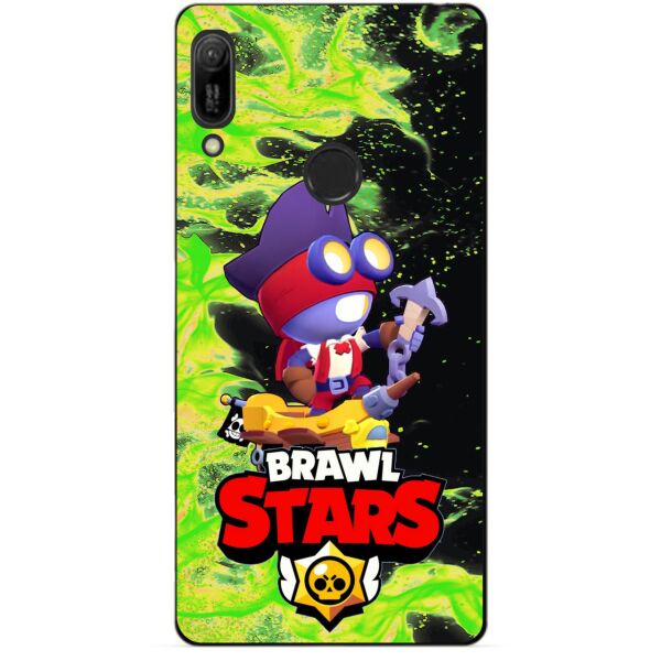 Силиконовый бампер чехол Candy для Huawei Y6 Prime 2019 с героем Brawl Stars Карл пират
Силиконовый бампер чехол Candy для Huawei Y6 Prime 2019 с героем Brawl Stars Карл пират
