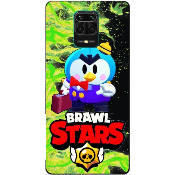 Силиконовый бампер чехол Candy для Xiaomi Redmi Note 9s/Note 9 Pro с Героем Brawl Stars Мистер П.
Силиконовый бампер чехол Candy для Xiaomi Redmi Note 9s/Note 9 Pro с Героем Brawl Stars Мистер П.