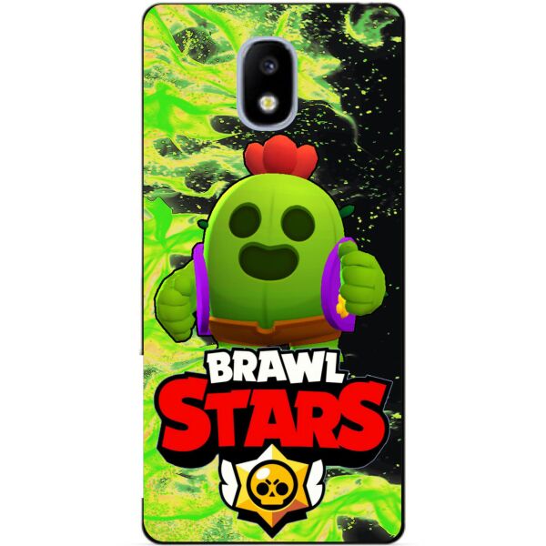 Силиконовый бампер чехол Candy для Samsung J5 2017 Galaxy J530 с Героем Brawl Stars Спайк
Силиконовый бампер чехол Candy для Samsung J5 2017 Galaxy J530 с Героем Brawl Stars Спайк