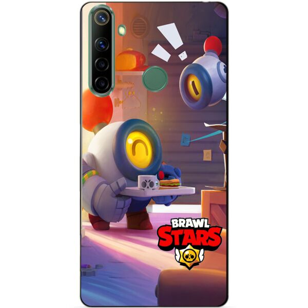 Силиконовый чехол бампер Candy для Realme 5 Pro с рисунком Бравл Старс Столкновение Нани
Силиконовый чехол бампер Candy для Realme 5 Pro с рисунком Бравл Старс Столкновение Нани