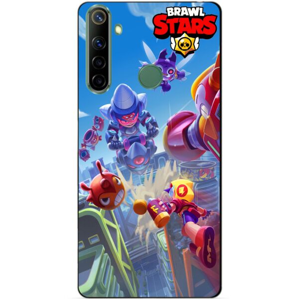 Силиконовый чехол бампер Candy для Realme 5i с рисунком Бравл Старс Лето с Монстрами
Силиконовый чехол бампер Candy для Realme 5i с рисунком Бравл Старс Лето с Монстрами