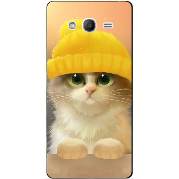 Силиконовый чехол бампер Candy для Samsung Galaxy Grand Duos i9082/i9060 с рисунком Котик в шапке
Силиконовый чехол бампер Candy для Samsung Galaxy Grand Duos i9082/i9060 с рисунком Котик в шапке