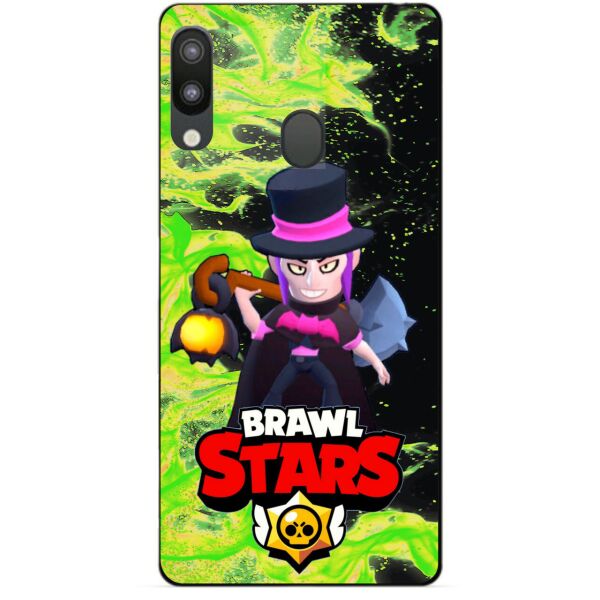 Силиконовый чехол бампер Candy для Samsung M20 2019 Galaxy M205f с Героем Brawl Stars Мортис
Силиконовый чехол бампер Candy для Samsung M20 2019 Galaxy M205f с Героем Brawl Stars Мортис