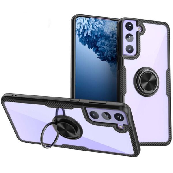 Чехол Deen CrystalRing for Magnet opp для Samsung Galaxy S21 Бесцветный / Черный 
Чехол Deen CrystalRing for Magnet opp для Samsung Galaxy S21 Бесцветный / Черный