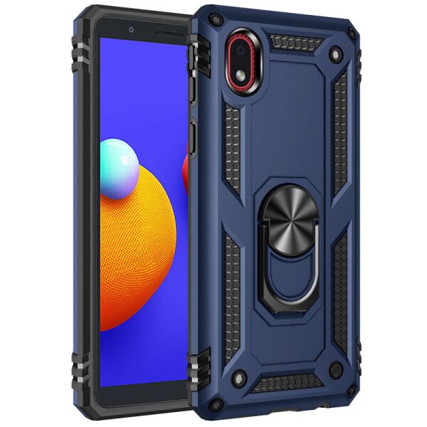 Чехол Epik Serge Ring магнитный держатель для Samsung Galaxy M01 Core / A01 Core ударопрочный Темно-синий
Чехол Epik Serge Ring магнитный держатель для Samsung Galaxy M01 Core / A01 Core ударопрочный Темно-синий