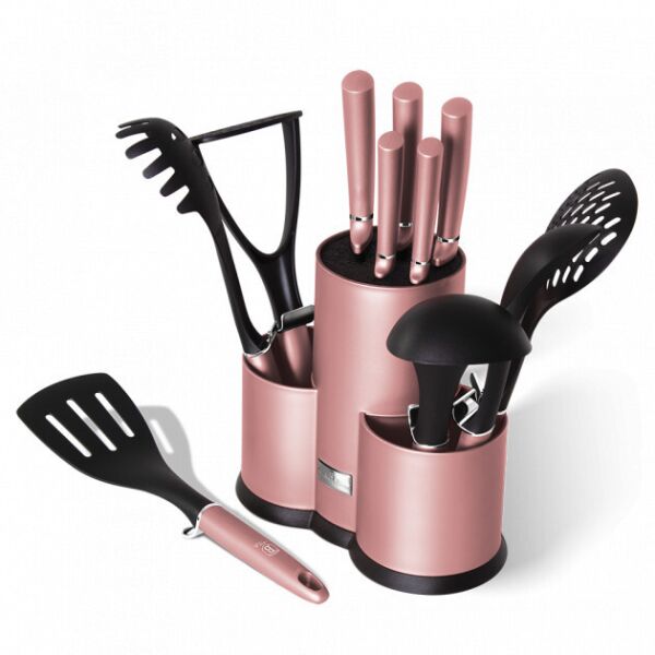 Набор ножей и кухонных принадлежностей Berlinger Haus I-Rose Edition BH-6252 12 предметов
Набор ножей и кухонных принадлежностей Berlinger Haus I-Rose Edition BH-6252 12 предметов