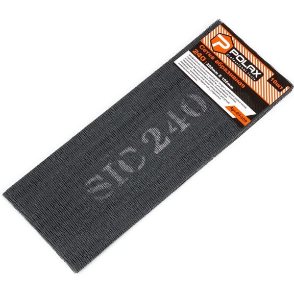 Сетка Polax абразивная затирочная 240 (09-109)
Сетка Polax абразивная затирочная 240 (09-109)