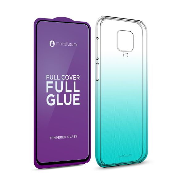 Комплект MakeFuture Xiaomi Redmi Note 9 Pro Защитное стекло Full Cover Full Glue+Кейс Gradient Azure
Комплект MakeFuture Xiaomi Redmi Note 9 Pro Защитное стекло Full Cover Full Glue+Кейс Gradient Azure