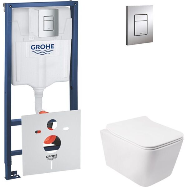Набор инсталляция 4 в 1 Grohe Rapid SL + унитаз с сиденьем Qtap Crow 38772001QT05335170W
Набор инсталляция 4 в 1 Grohe Rapid SL + унитаз с сиденьем Qtap Crow 38772001QT05335170W