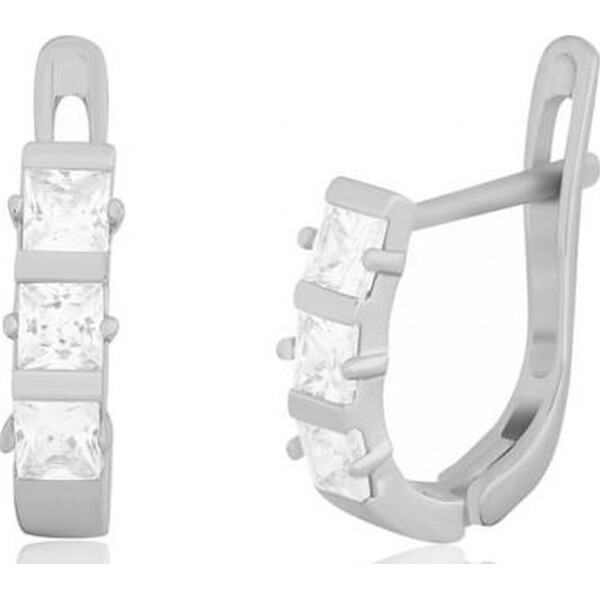 Серьги из серебра с куб. циркониями (197249)
Серьги из серебра с куб. циркониями (197249)