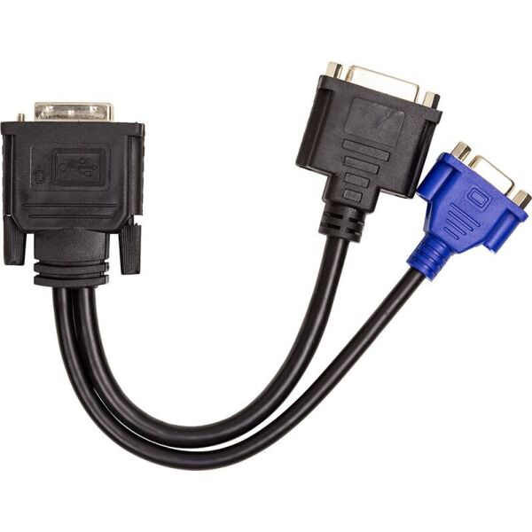 Кабель PowerPlant DVI-I (M) - DVI-D (F) + VGA (F), 0.3 м (CA912551) 
Кабель PowerPlant DVI-I (M) - DVI-D (F) + VGA (F), 0.3 м (CA912551)