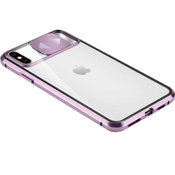 Чехол Camshield 360 Metall+Glass со шторкой для камеры для Apple iPhone XS Max (6.5") Сиреневый
Чехол Camshield 360 Metall+Glass со шторкой для камеры для Apple iPhone XS Max (6.5") Сиреневый