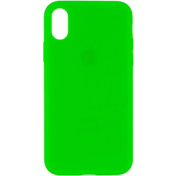 Чехол Silicone Case Full Protective (AA) для Apple iPhone X (5.8") / XS (5.8") Зеленый / Neon green
Чехол Silicone Case Full Protective (AA) для Apple iPhone X (5.8") / XS (5.8") Зеленый / Neon green