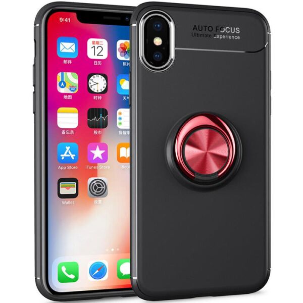 TPU чехол Deen ColorRing под магнитный держатель (opp) для Apple iPhone XS Max (6.5") Черный / Красный
TPU чехол Deen ColorRing под магнитный держатель (opp) для Apple iPhone XS Max (6.5") Черный / Красный