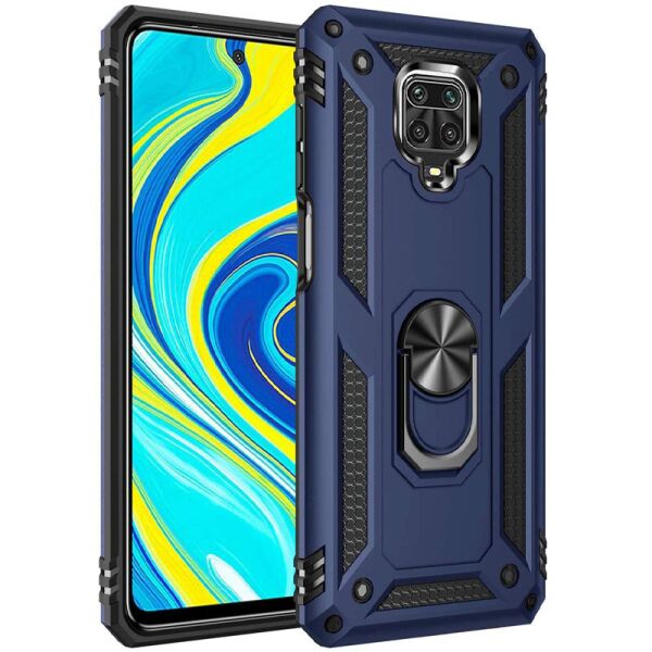 Ударопрочный чехол Serge Ring for Magnet для Xiaomi Redmi Note 9s/Note 9 Pro/Note 9 Pro Max Темно-синий
Ударопрочный чехол Serge Ring for Magnet для Xiaomi Redmi Note 9s/Note 9 Pro/Note 9 Pro Max Темно-синий