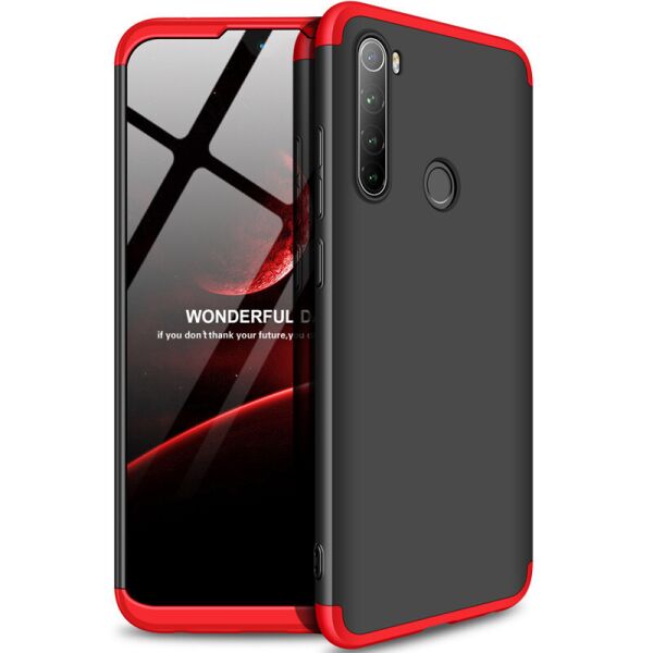 Пластиковая накладка GKK LikGus 360 градусов (opp) для Xiaomi Redmi Note 8 Черный / Красный
Пластиковая накладка GKK LikGus 360 градусов (opp) для Xiaomi Redmi Note 8 Черный / Красный