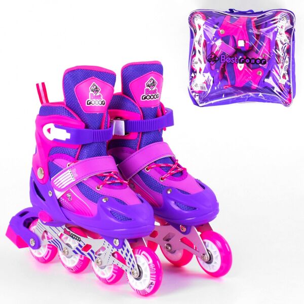 Роликовые Коньки Best Roller (Размер 30-33) Фиолетовый 
Роликовые Коньки Best Roller (Размер 30-33) Фиолетовый