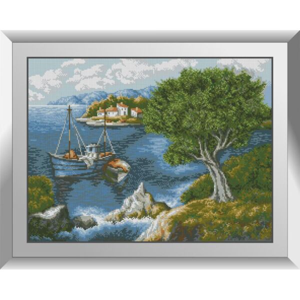 Набор для рисования камнями алмазная живопись Dream Art Морской город (квадратные, полная) 31239D
Набор для рисования камнями алмазная живопись Dream Art Морской город (квадратные, полная) 31239D