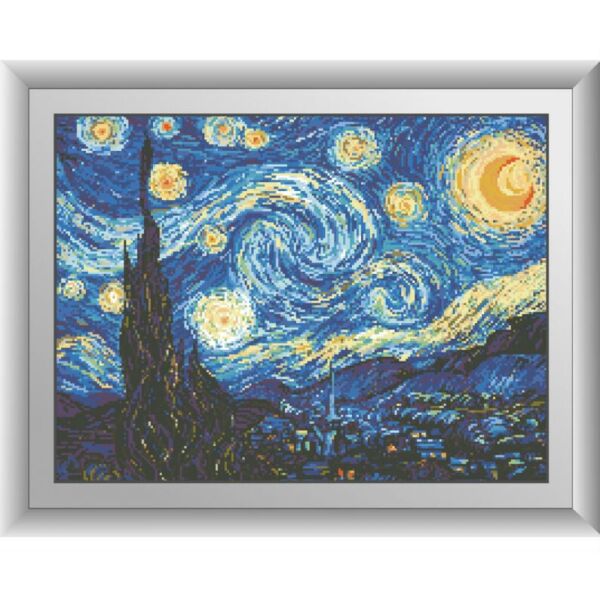 Набор для рисования камнями алмазная живопись Dream Art Звездная ночь (квадратные, полная) 30361D
Набор для рисования камнями алмазная живопись Dream Art Звездная ночь (квадратные, полная) 30361D