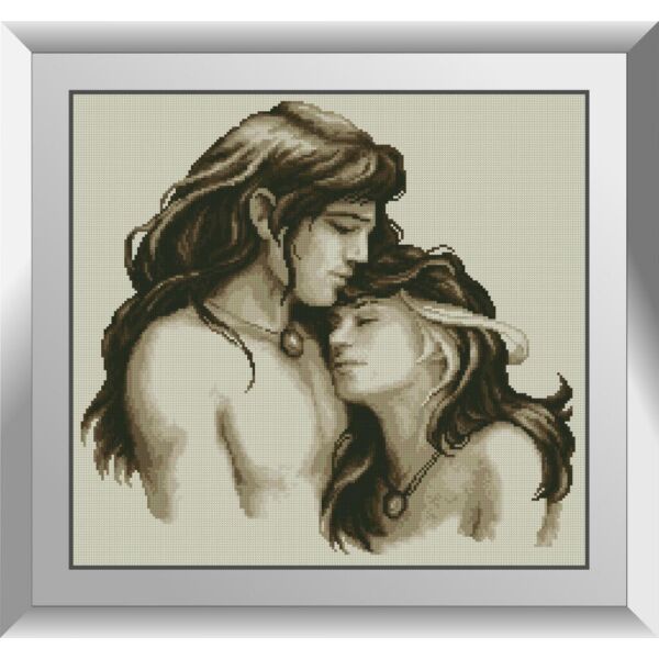 Набор для рисования камнями алмазная живопись Dream Art Влюбленные (квадратные, полная) 31157D
Набор для рисования камнями алмазная живопись Dream Art Влюбленные (квадратные, полная) 31157D