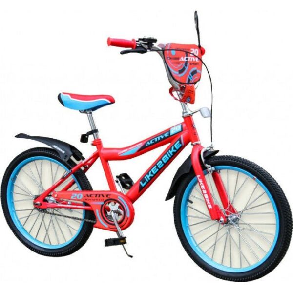 Двухколесный детский велосипед 20 дюймов Like2bike Active 192026 Красный со звонком,подножкой и зеркалом
Двухколесный детский велосипед 20 дюймов Like2bike Active 192026 Красный со звонком,подножкой и зеркалом