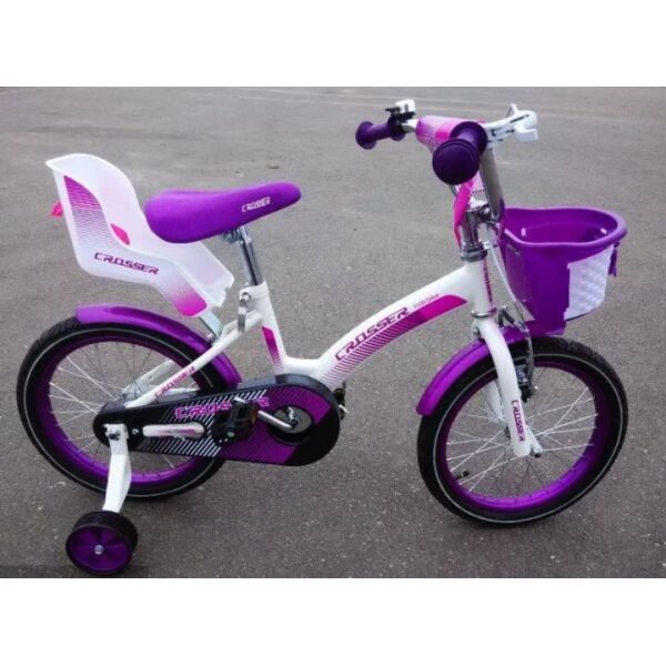 Детский велосипед для девочки KIDS BIKE CROSSER 3 колеса 18" с передней корзинкой и сидением для куклы
Детский велосипед для девочки KIDS BIKE CROSSER 3 колеса 18" с передней корзинкой и сидением для куклы