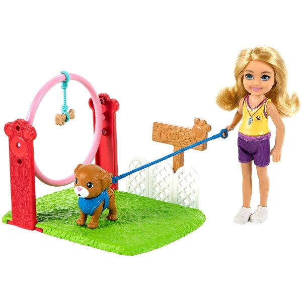 Игровой набор Кукла Барби Челси Дрессировщик собак Barbie Chelsea Can Be Dog Trainer Playset GTN62
Игровой набор Кукла Барби Челси Дрессировщик собак Barbie Chelsea Can Be Dog Trainer Playset GTN62