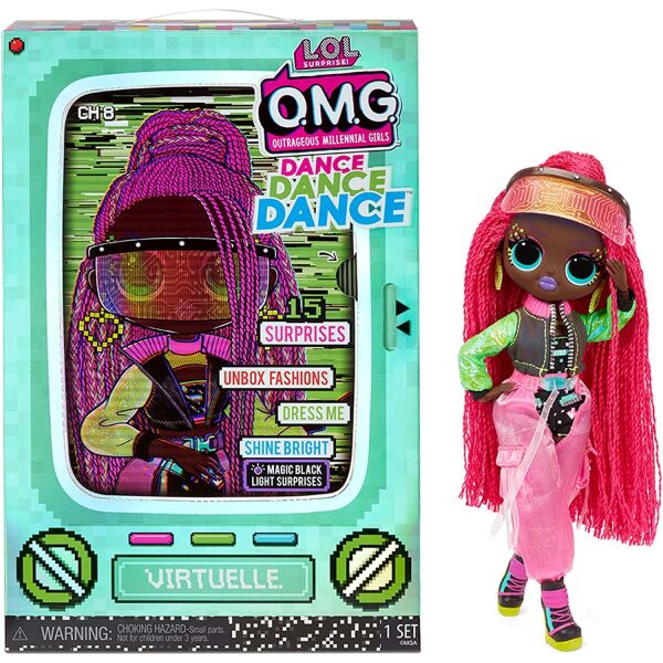 Кукла ЛОЛ Сюрприз ОМГ Виртуаль LOL Surprise OMG Dance Dance Dance Virtuelle Fashion Doll 572961
Кукла ЛОЛ Сюрприз ОМГ Виртуаль LOL Surprise OMG Dance Dance Dance Virtuelle Fashion Doll 572961