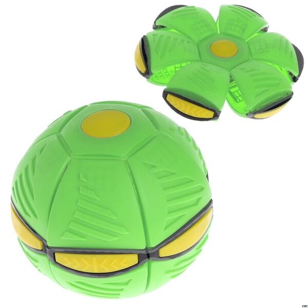 Складной игровой мячик Flat Ball Disc складной мяч-трансформер для активных игр на природе и дома зелёный
Складной игровой мячик Flat Ball Disc складной мяч-трансформер для активных игр на природе и дома зелёный