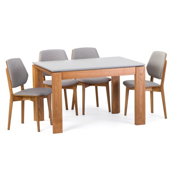 Обеденный стол Skandi Wood SWOL001 Мілан-люкс / Мілан 180 (+40) x 80 x 75 см Крашеный МДФ Серый Однотонный
Обеденный стол Skandi Wood SWOL001 Мілан-люкс / Мілан 180 (+40) x 80 x 75 см Крашеный МДФ Серый Однотонный