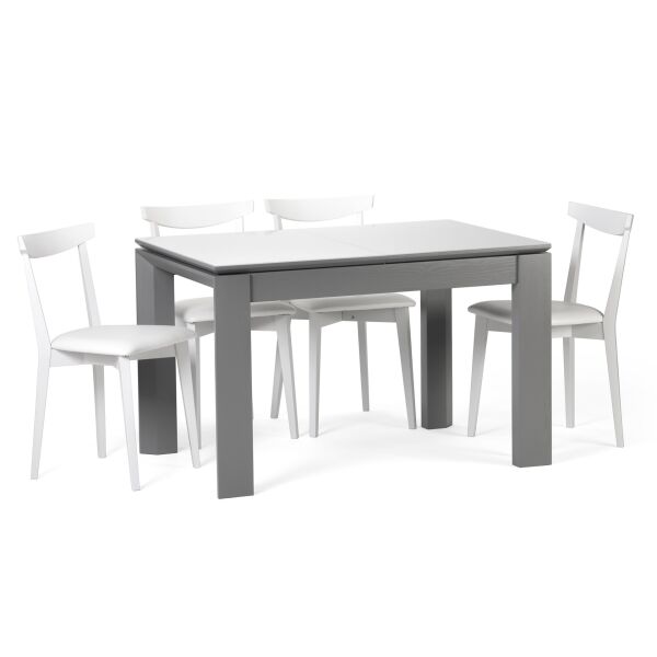 Обеденный стол Skandi Wood SWOL001 Мілан-люкс / Мілан 200 (+40) x 80 x 75см Стекло Серый Однотонный
Обеденный стол Skandi Wood SWOL001 Мілан-люкс / Мілан 200 (+40) x 80 x 75см Стекло Серый Однотонный