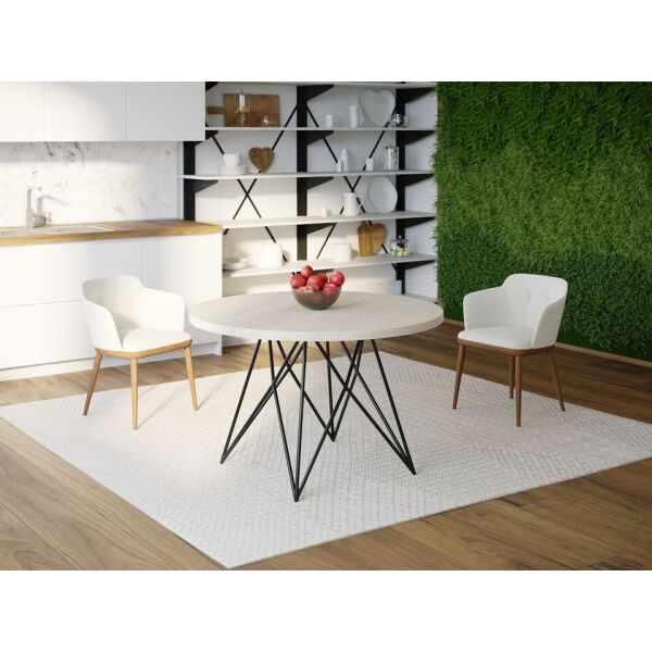 Обеденный стол HYGGE HG144 Біркерьод Круглый 110 х 110 х 75 см ДСП Дуб Белый (HG14411117WhiPar)
Обеденный стол HYGGE HG144 Біркерьод Круглый 110 х 110 х 75 см ДСП Дуб Белый (HG14411117WhiPar)