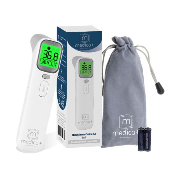 Цифровой инфракрасный бесконтактный термометр Medica + Termo Сontrol 7.0 для тела Япония
Цифровой инфракрасный бесконтактный термометр Medica + Termo Сontrol 7.0 для тела Япония