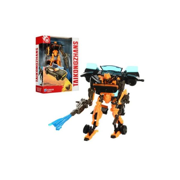 Детская игрушка-трансформер KUBIAN BumbleBee Taikongzhans робот-автомобиль Желто-Черный (SUN8765)
Детская игрушка-трансформер KUBIAN BumbleBee Taikongzhans робот-автомобиль Желто-Черный (SUN8765)