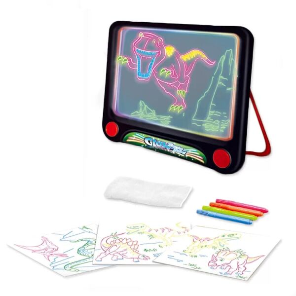 Светодиодная доска SHANTOU 3D Glow Drawing Board планшет для рисования светом Черный (SUN8232)
Светодиодная доска SHANTOU 3D Glow Drawing Board планшет для рисования светом Черный (SUN8232)