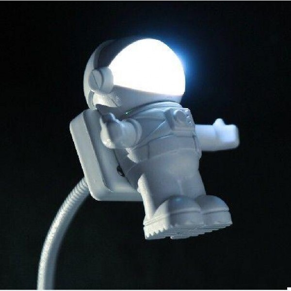 Настольная лампа USB для ноутбука WOW Astro-Light Космонавт Cветильник LED ночник White
Настольная лампа USB для ноутбука WOW Astro-Light Космонавт Cветильник LED ночник White