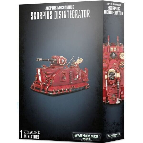 Настольная игра Games Workshop Adeptus Mechanicus Scorpius Disintegrator Warhammer 40000 (99120116023)
Настольная игра Games Workshop Adeptus Mechanicus Scorpius Disintegrator Warhammer 40000 (99120116023)