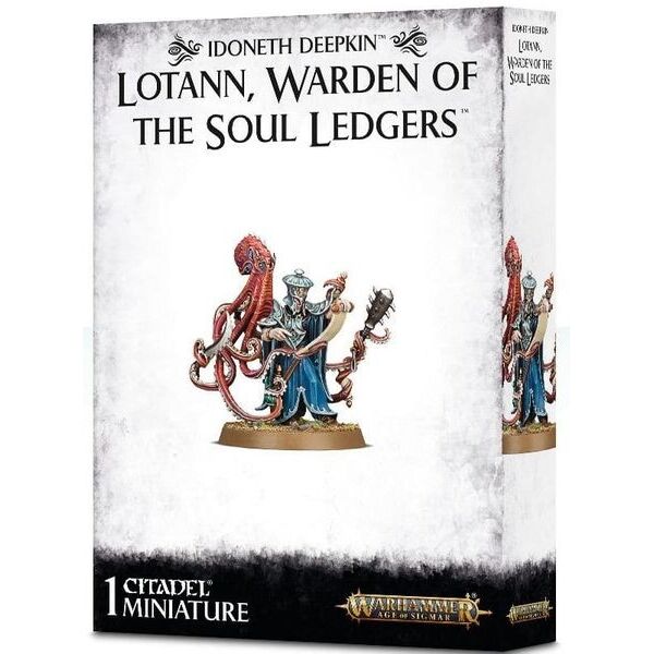Настольная игра Games Workshop Idoneth Deepkin: Lotann Warden of the Soul Ledgers Age of Sigmar (99120219006)
Настольная игра Games Workshop Idoneth Deepkin: Lotann Warden of the Soul Ledgers Age of Sigmar (99120219006)