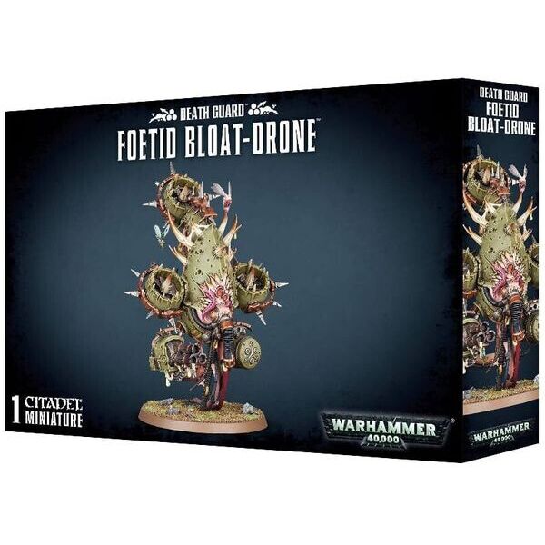 Настольная игра Games Workshop Death Guard Foetid Bloat-drone Warhammer 40000 (99120102077)
Настольная игра Games Workshop Death Guard Foetid Bloat-drone Warhammer 40000 (99120102077)