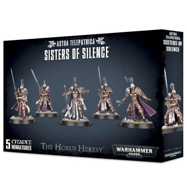 Настольная игра Games Workshop Astra Telepathica Sisters of Silence Warhammer 40000 (99120108007)
Настольная игра Games Workshop Astra Telepathica Sisters of Silence Warhammer 40000 (99120108007)