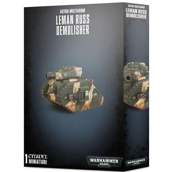 Настольная игра Games Workshop Astra Militarum Leman Russ Demolisher Warhammer 40000 (99120105082)
Настольная игра Games Workshop Astra Militarum Leman Russ Demolisher Warhammer 40000 (99120105082)
