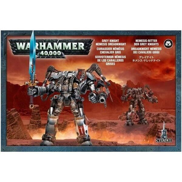 Настольная игра Games Workshop Grey Knights Nemesis Dreadknight Warhammer 40000 (99120107008)
Настольная игра Games Workshop Grey Knights Nemesis Dreadknight Warhammer 40000 (99120107008)