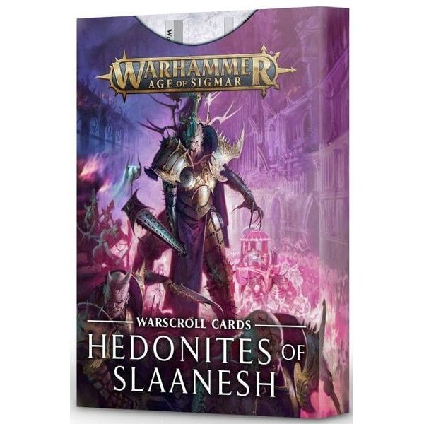 Настольная игра Games Workshop Warscrolls: Hedonites of Slaanesh Age of Sigmar (ENG) (60050201002)
Настольная игра Games Workshop Warscrolls: Hedonites of Slaanesh Age of Sigmar (ENG) (60050201002)