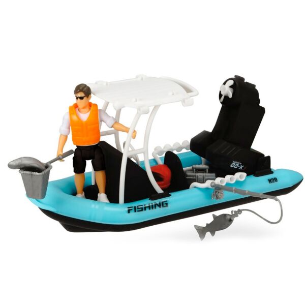 Игровой набор Плейлайф. Рыбацкая лодка с лодкой, фигуркой и аксессуарами Dickie Toys BR86900
Игровой набор Плейлайф. Рыбацкая лодка с лодкой, фигуркой и аксессуарами Dickie Toys BR86900
