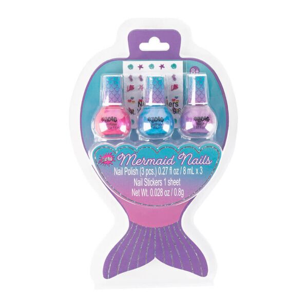 Набор для нейл арта Make it Real Русалочка 3 голографических лака с наклейками (MR43276) 
Набор для нейл арта Make it Real Русалочка 3 голографических лака с наклейками (MR43276)