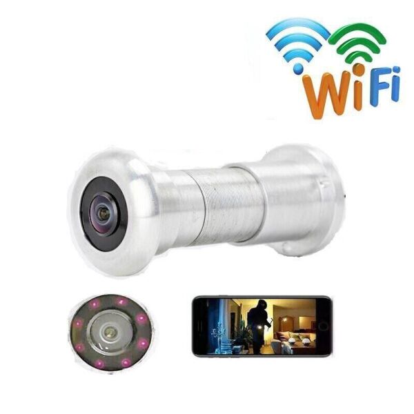 Wifi видеоглазок HQCam 405B c датчиком движения, подсветкой и записью , 2 Мп, серебристый
Wifi видеоглазок HQCam 405B c датчиком движения, подсветкой и записью , 2 Мп, серебристый