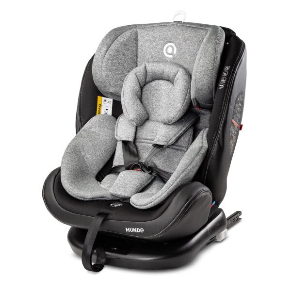 Автокресло Caretero Mundo группа 0+/1/2/3 (0-36 кг) с системой Isofix + ремень TopTether + 3-ступенчатая регулировка спинки Серый
Автокресло Caretero Mundo группа 0+/1/2/3 (0-36 кг) с системой Isofix + ремень TopTether + 3-ступенчатая регулировка спинки Серый