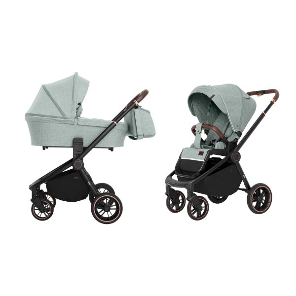 Коляска универсальная 2 в 1 Carrello Epica CRL-8510/1 с черной рамой + дождевик + чехол на ножки и сумка Мятный
Коляска универсальная 2 в 1 Carrello Epica CRL-8510/1 с черной рамой + дождевик + чехол на ножки и сумка Мятный