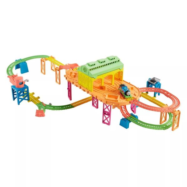 Светящаяся Железная дорога Фишер-Прайс Fisher-Price Thomas and Friends TrackMaster Hyper Glow Station
Светящаяся Железная дорога Фишер-Прайс Fisher-Price Thomas and Friends TrackMaster Hyper Glow Station