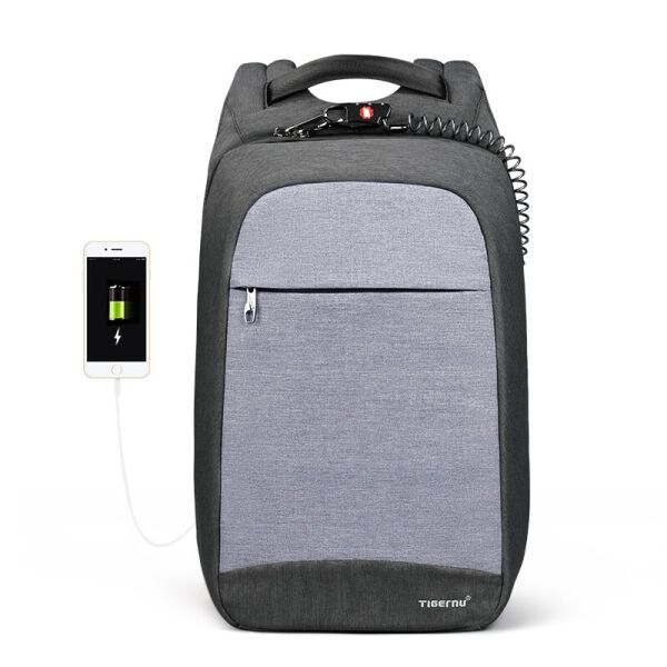 Рюкзак для ноутбука Tigernu T-B3335 15.6"/20 л на 5 отделений + в комплекте кодовый замок и сумка для документов Черный/Серый
Рюкзак для ноутбука Tigernu T-B3335 15.6"/20 л на 5 отделений + в комплекте кодовый замок и сумка для документов Черный/Серый